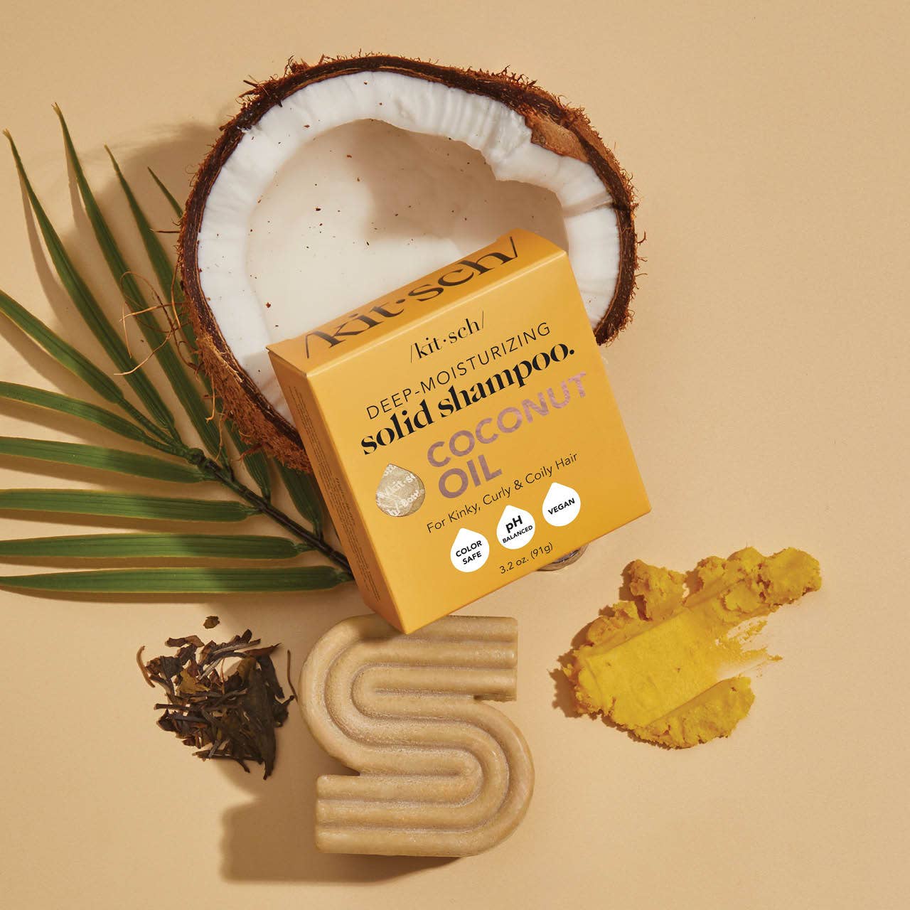 Coconut Shampoo Bar - Fugtgivende