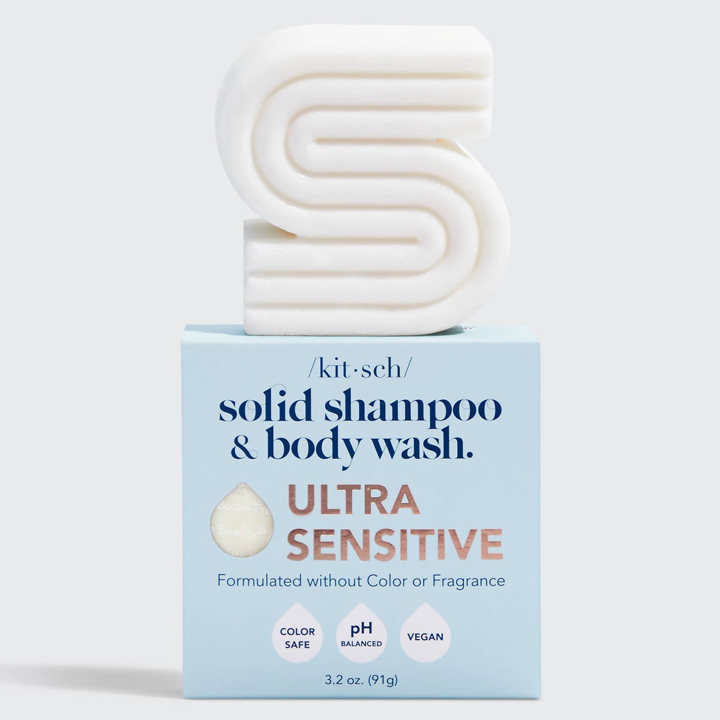 Ultra Sensitive Shampoo & Body Wash Bar - Uden parfume