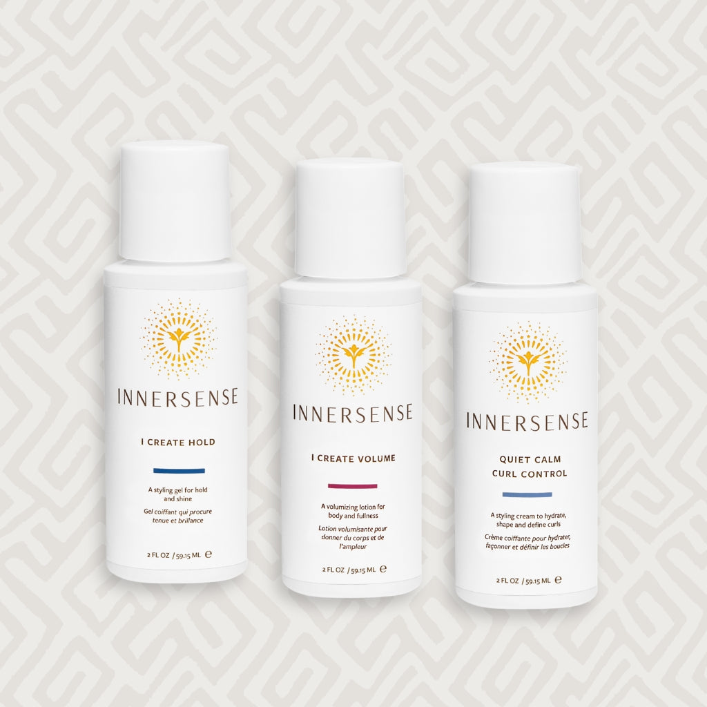 Innersense Curly Styler Travel Trio 59ml