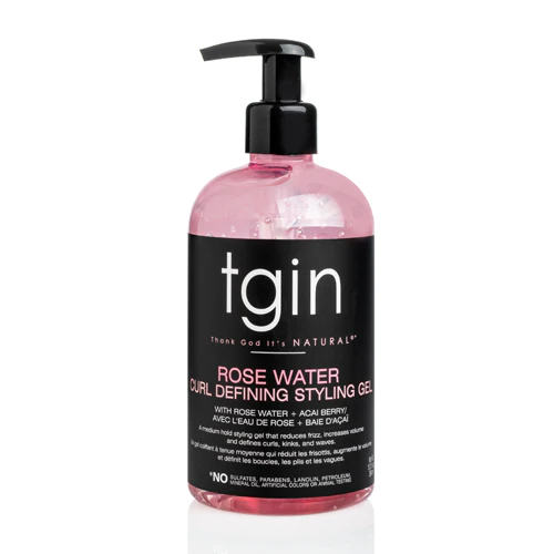 Tgin Rose Water Curl Defining Styling Gel 384ml