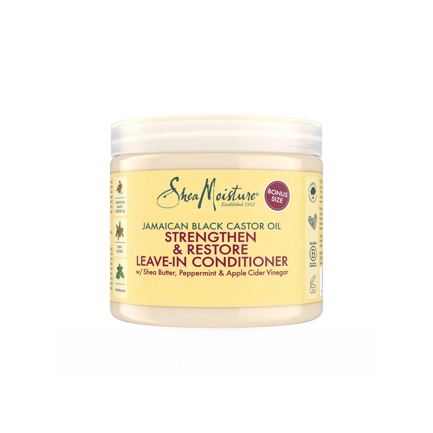 Shea Moisture Jamaican Black Castor Oil Strengthen & Restore Leave-In Conditioner 431ml