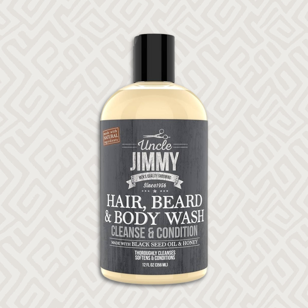 Uncle Jimmy Hair Beard and Body Wash 356ml