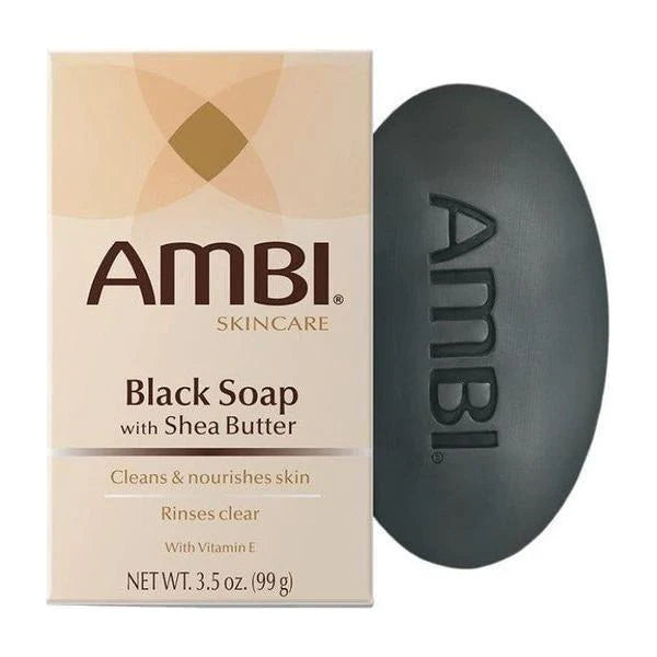 Ambi Skincare Black Soap with Shea Butter 99g