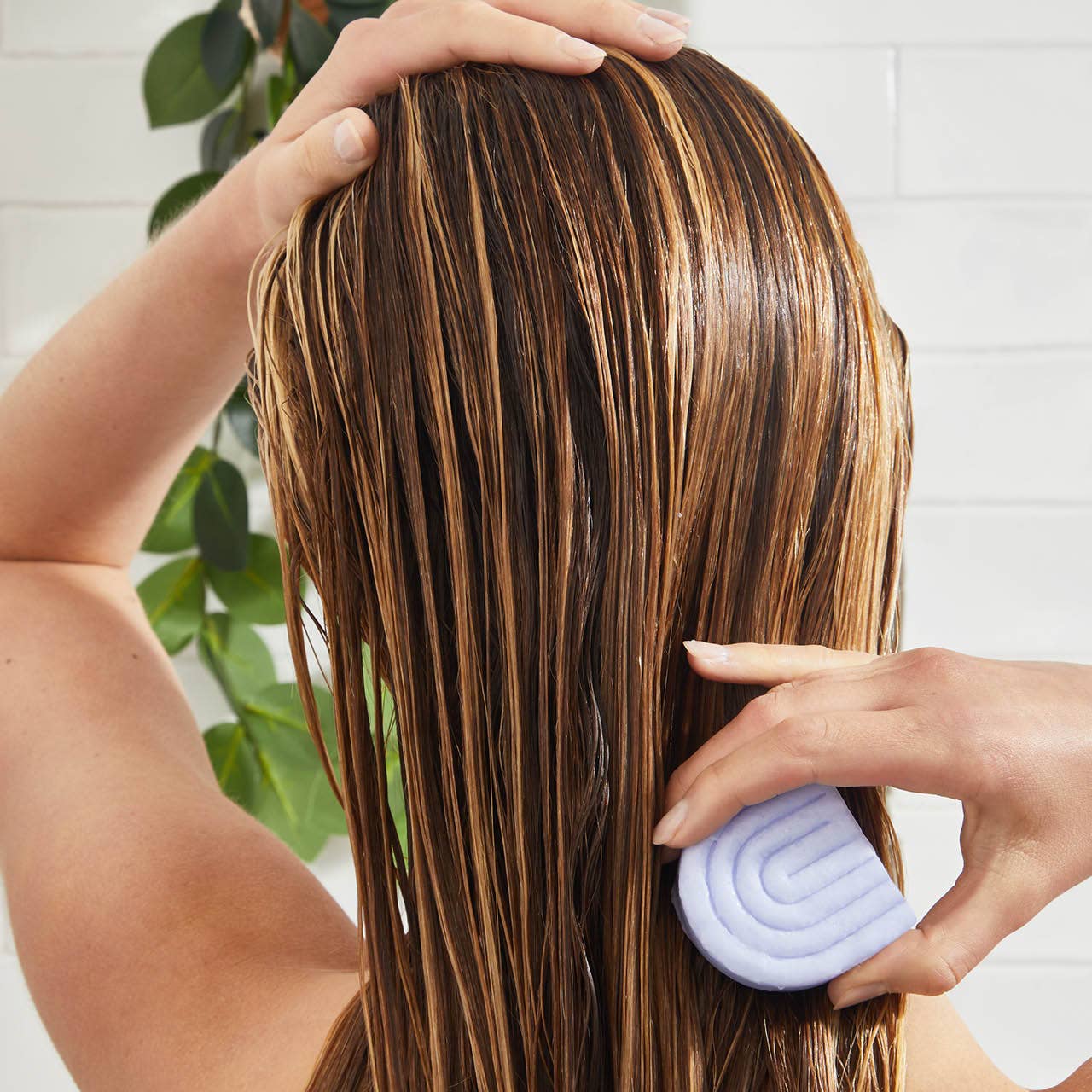 Lilla Toning Conditioner Bar - til blondt og gråt hår made In Congo
