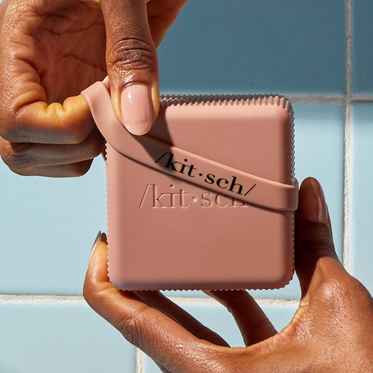 Rejseetui til shampoo og conditioner bar