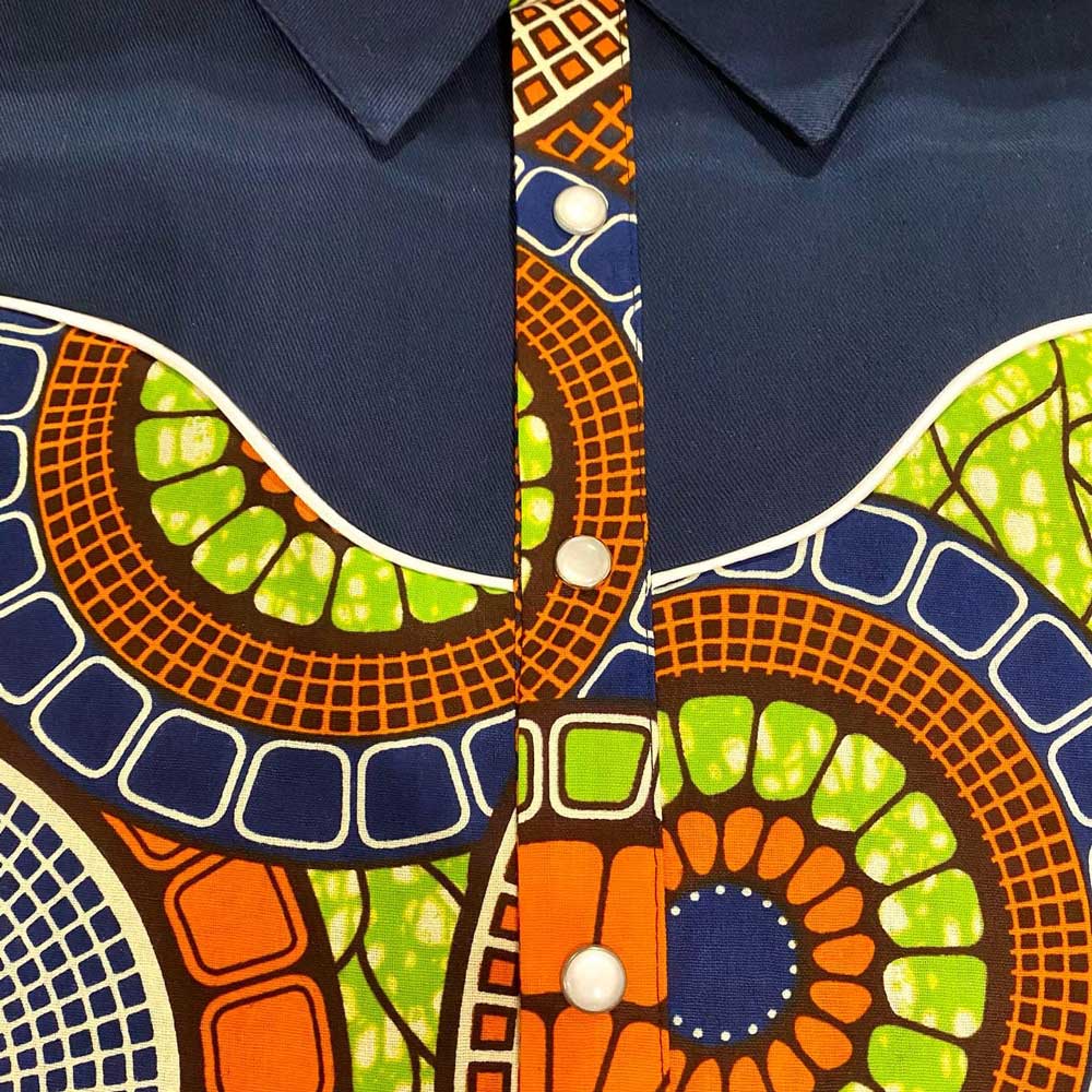 UDSALG 50 % - Congo Copenhagen - Rodeo Disk - Grøn - Skjorte - Unisex