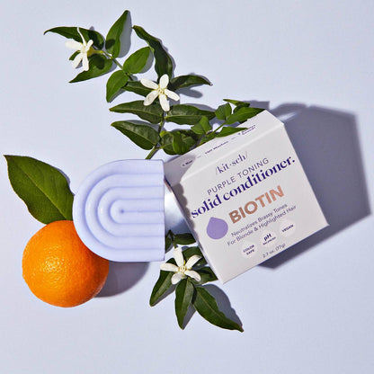 Lilla Toning Conditioner Bar - til blondt og gråt hår