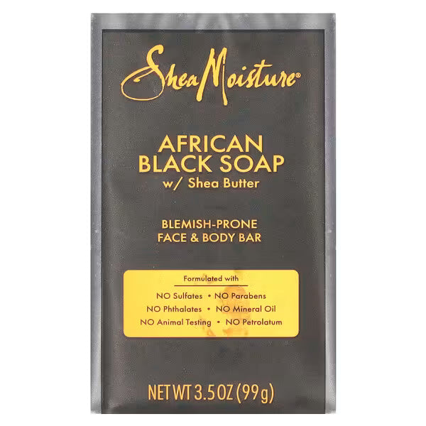 Shea Moisture African Black Soap Face & Body Bar