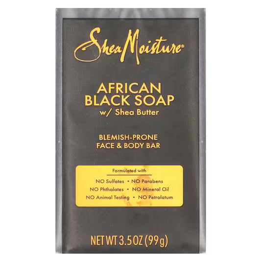 Shea Moisture African Black Soap Face & Body Bar