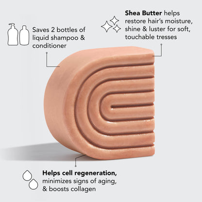 Shea Smør Conditioner Bar/maske - Nærende