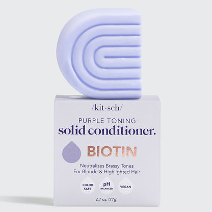 Lilla Toning Conditioner Bar - til blondt og gråt hår