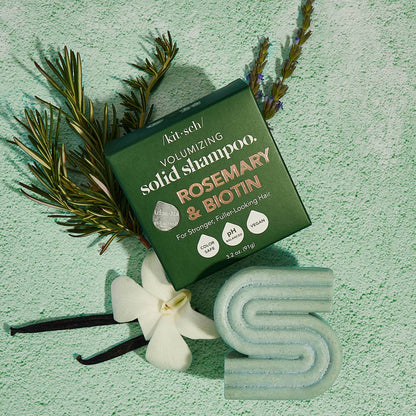 Rosmarin & Biotin Shampoo Bar - Volumen
