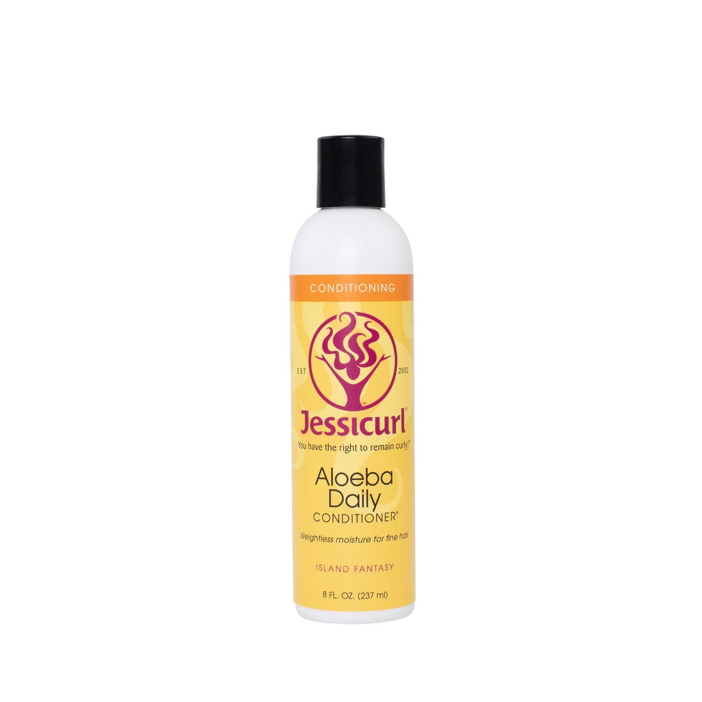 Jessicurl Aloeba daglig balsam. Vægtløs fugt for fint hår.