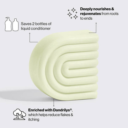 Tea Tree & Mint Conditioner Bar/maske - Rensende