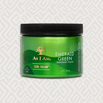 As I Am Curl Color Emerald Green Temporary Color 182g