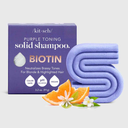 Lilla Toning Shampoo Bar - til blondt og gråt hår