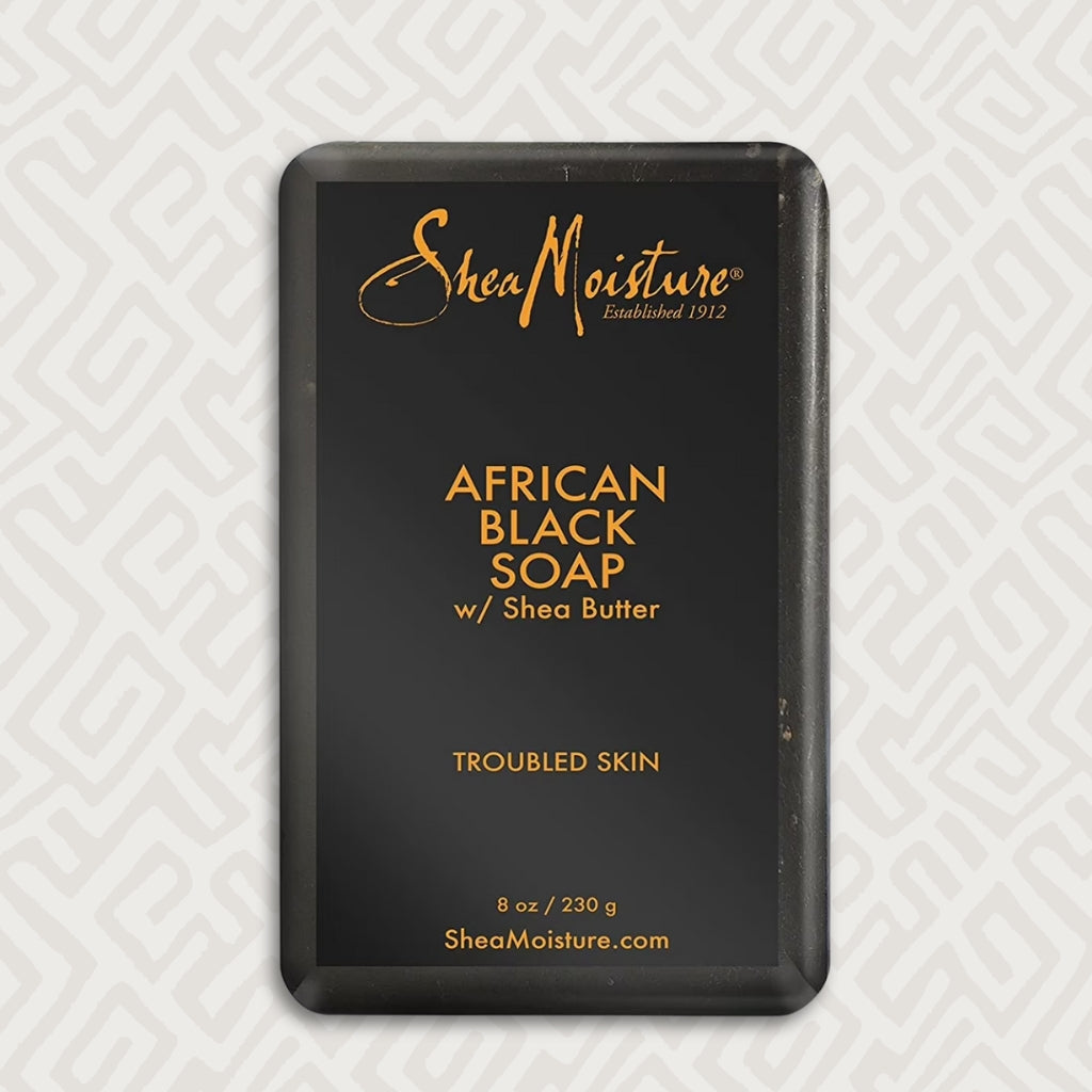 Shea Moisture African Black Soap Face & Body Bar 99g