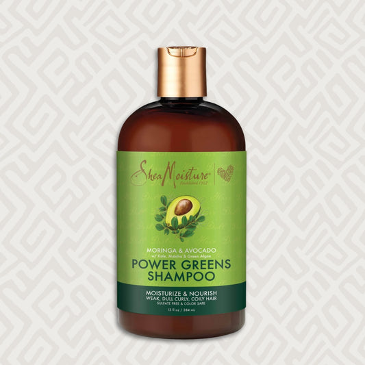 Shea Moisture Moringa & Avocado Power Greens Shampoo 384 ml