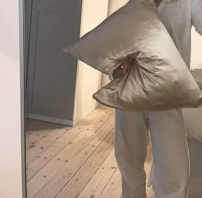Silke pudebetræk i 100 % Mulberry Silke