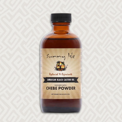 Sunny Isle Jamaican Black Castor Oil infused with Chebe Powder 118ml