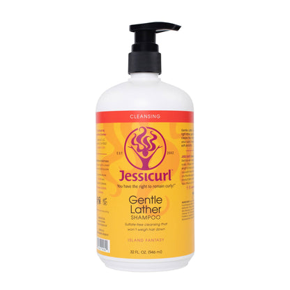 Jessicurl Gentle Lather. Sulfatfri shampoo til fint hår.
