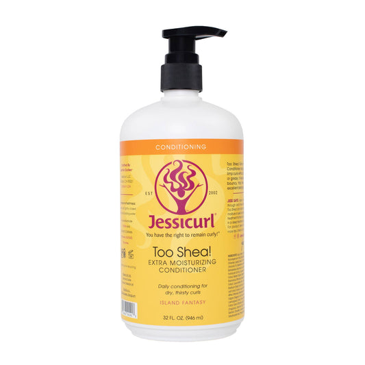 Jessicurl Too Shea! Ekstra fugtgivende balsam til tørstige krøller.
