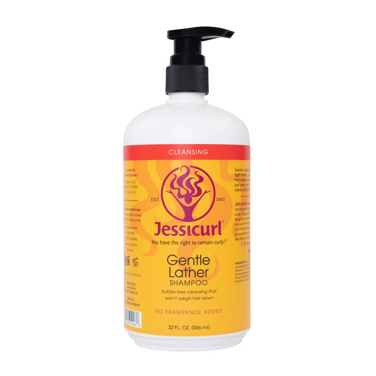 Jessicurl Gentle Lather. Sulfatfri shampoo til fint hår.