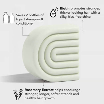 Rosmarin & Biotin Conditioner Bar/maske - Volumen