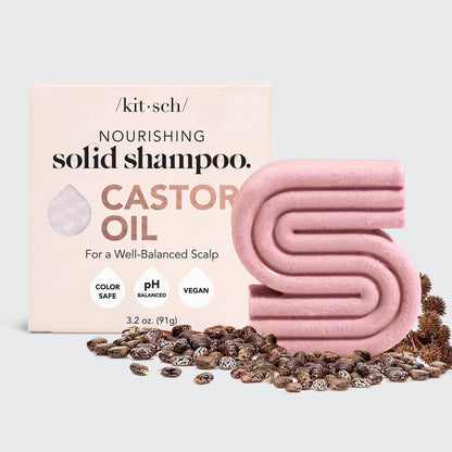 Repair Shampoo Bar med Ricinusolie - til tørt hår