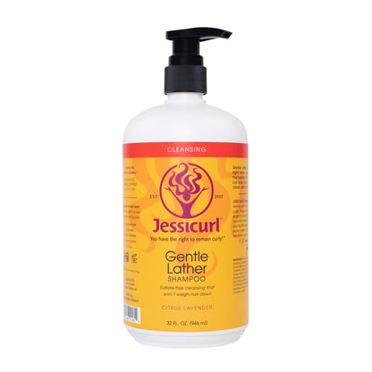 Jessicurl Gentle Lather. Sulfatfri shampoo til fint hår.