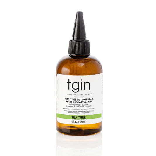 Tea Tree + Olive Oil Detoxifying Hair & Scalp Serum 120ml