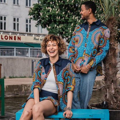 Congo Copenhagen - Rodeo Disk - Blå - Skjorte - Unisex