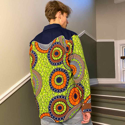 UDSALG 50 % - Congo Copenhagen - Rodeo Disk - Grøn - Skjorte - Unisex