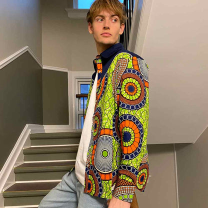 UDSALG 50 % - Congo Copenhagen - Rodeo Disk - Grøn - Skjorte - Unisex