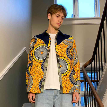 UDSALG 50 % - Congo Copenhagen - Rodeo Disk - Gul - Skjorte - Unisex